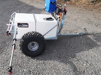 Schaumann ATV 200 LTR. Inklusiv bom med 7 dyser og 10 mtr. slangerulle - ATV tilbehør - Sprøjter - 5