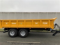 Tinaz 14 tons dumpervogn  med 3 vejstip - Vogne - 2