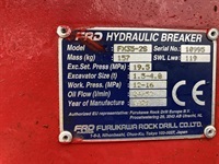 FRD FX35-25 Monteret med udstyr til Rammehammer - Redskaber - Hamre - 12