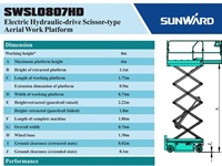 Sunward sunward 8 meters fabriksny - Personlifte - 4