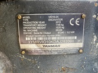 Yanmar Vio 10 halvautomatisk s30/150 skifte - Minigravere - 8