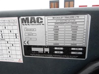 MAC 3 akslet maskintrailer Kærre til lastbil - Anhængere og trailere - 3