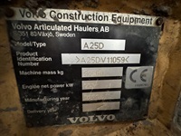 Volvo A25 D KUN 7800 TIMER! - Dumpere - 10