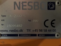 Nesbo FM2000S / Overglemt fejemaskine, ALDRIG brugt - Rengøring - Feje/sugemaskine - 6