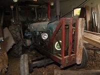Ford Fordson Major Med styrbøgle. - Traktorer - Traktorer 2 wd - 2