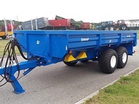 Tinaz 10 tons dumpervogn forberedt til ramper - Vogne - 3