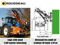 Rousseau FULGOR med teleskop i stik - Diverse maskiner & tilbehør - Hegnsklippere - 3