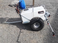 Schaumann ATV 200 LTR. Inklusiv bom med 7 dyser og 10 mtr. slangerulle - ATV tilbehør - Sprøjter - 4