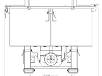 Fk Maschinery Tvangsblander Pto UBCM800 - 800L - Diverse maskiner & tilbehør - Betonblandere-Tvangsblandere - 2