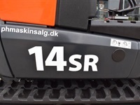Eurocomach 14 SR DEMO MASKINE KØRT FÅ TIMER - Minigravere - 12