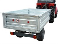 DK-TEC Galvaniseret trailer 1.5 tons - Redskaber - Vogne - 3