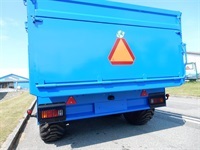Tinaz 10 tons dumpervogn med 2x30 cm ekstra sider - Vogne - 4