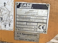 Case CX250D - Gravemaskiner - Gravemaskiner på bånd - 3