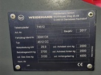 Weidemann T4512 - Læssemaskiner - Teleskoplæssere - 2