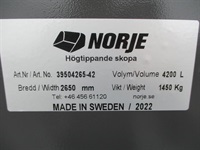 Volvo HØJTIPSKOVL 4,2 m3 265cm bred og vendbar bolt-on skær - Læssemaskiner - Gummihjulslæssere - 5