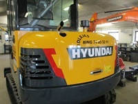 Hyundai 6ton maskine udlejes, kort og langtidsleje. - Gravemaskiner - Gravemaskiner på bånd - 8