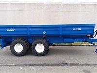 Tinaz 10 tons dumpervogn forberedt til ramper - Vogne - 8