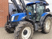 New Holland TS125A m/ nyere Stoll Profiline FZ30læsser - Traktorer - Traktorer 4 wd - 1