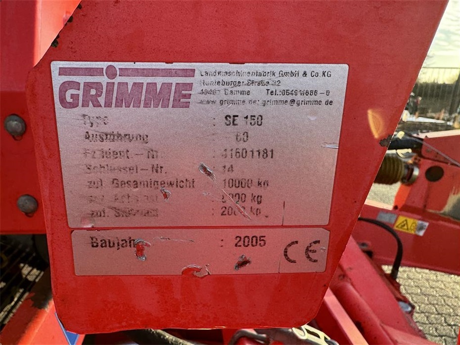Grimme SE-150-60-UB - Kartoffelmaskiner - Optagere - 20