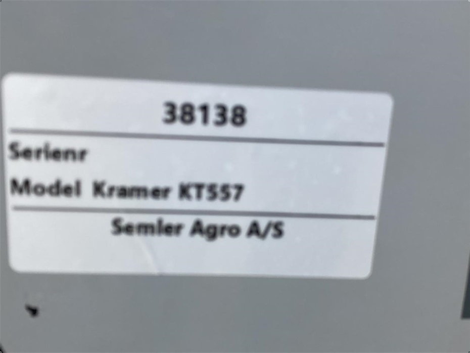 Kramer KT557 - Læssemaskiner - Teleskoplæssere - 20