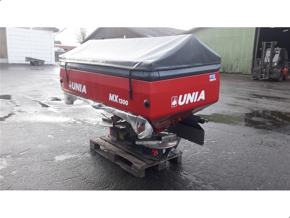 Unia MX 1200 - Gødningsmaskiner - Liftophængte gødningsspredere - 8