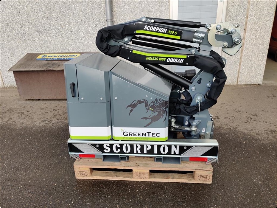 GreenTec Scorpion 330-4 S PÅ LAGER - OMGÅENDE LEVERING - Klippere - Armklippere - 1