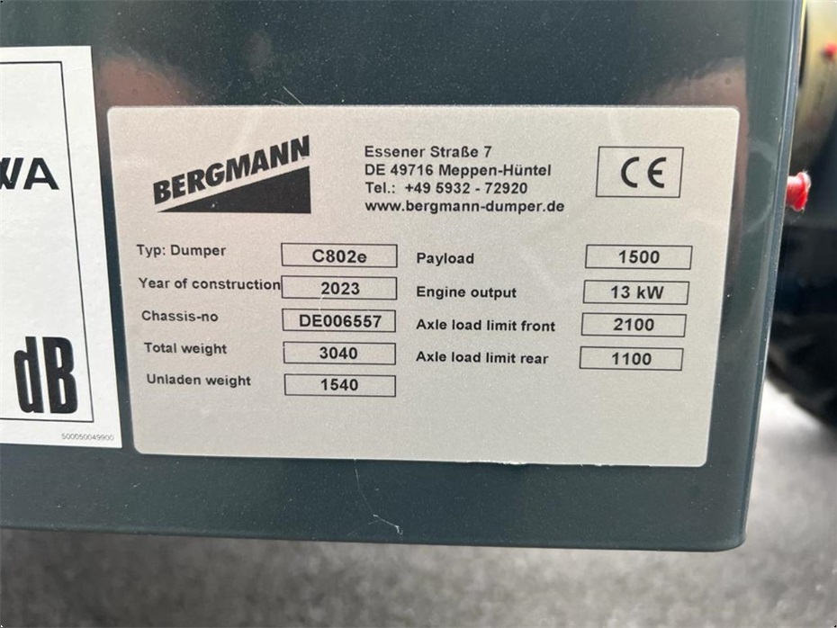 Bergmann C802 - Dumpere - 4
