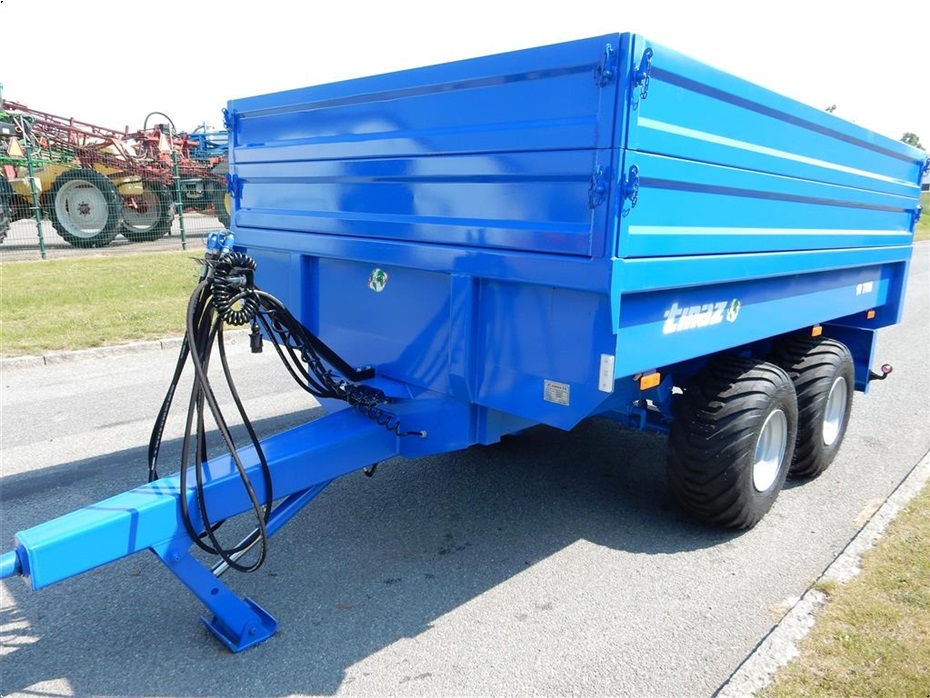 Tinaz 10 tons dumpervogn med 2x30 cm ekstra sider - Vogne - 7