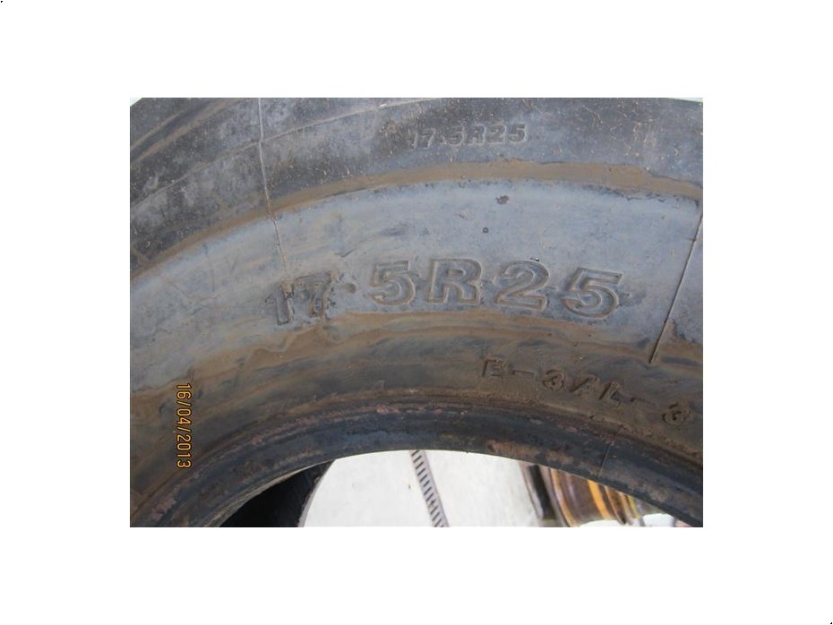 Dunlop 17.5x25 - Hjul/larvefødder - Dæk - 2