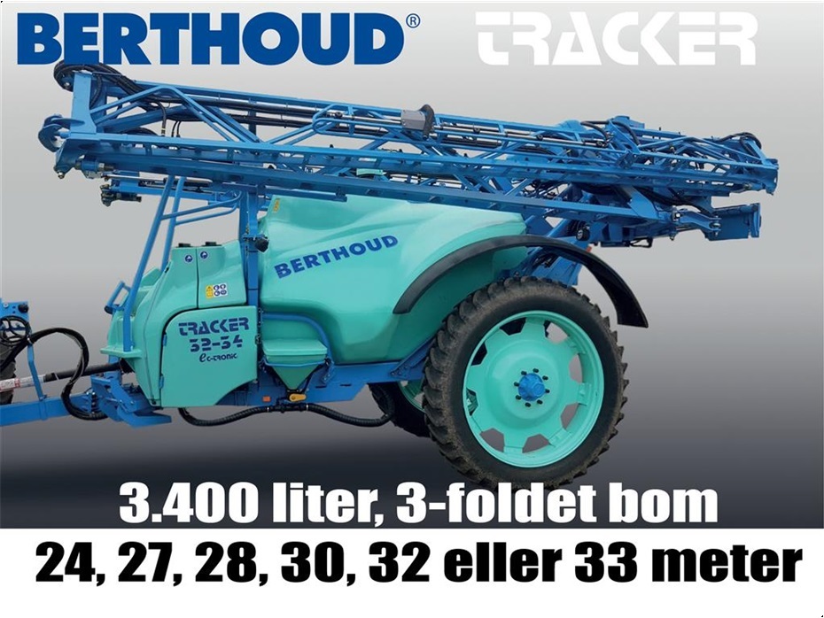 Berthoud TRACKER 32-34 ISOTRONIC - Sprøjter - Trailersprøjter - 1