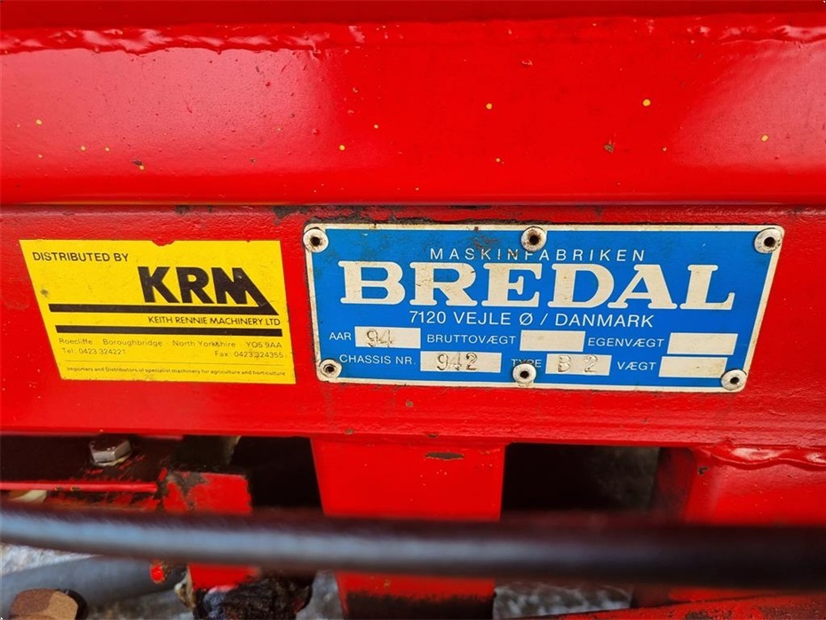 Bredal B  2 - Gødningsmaskiner - Handelsgødningsspredere - 5