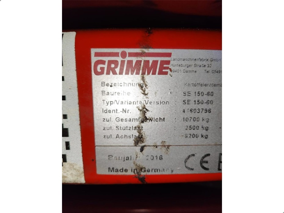 Grimme SE 150-60 UB - Kartoffelmaskiner - Optagere - 15