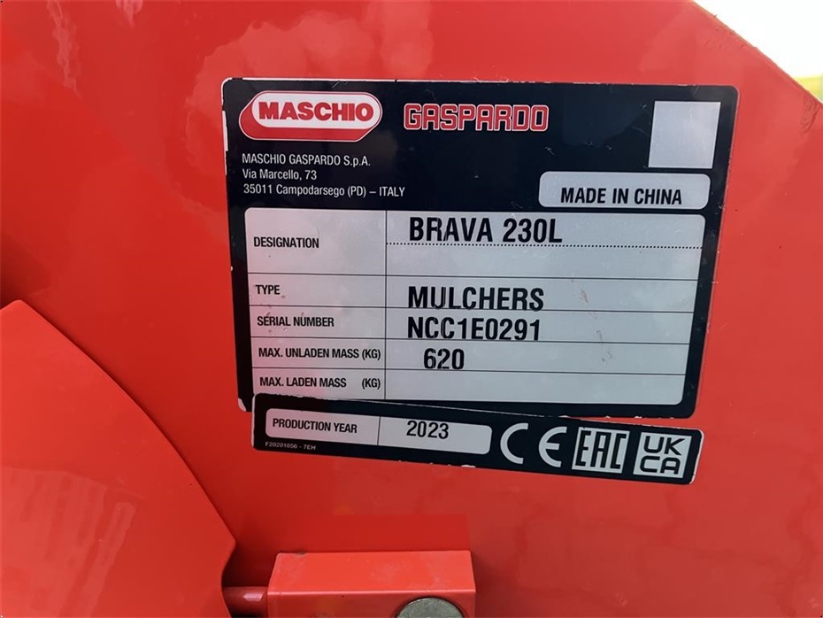 Maschio Brava - Græsmaskiner - Brakslåmaskiner - 7