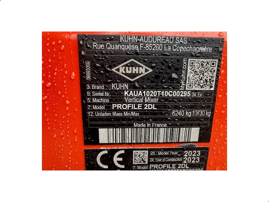 Kuhn Profile 26.2 DL - Fuldfoderblandere - Fuldfodervogne - 3