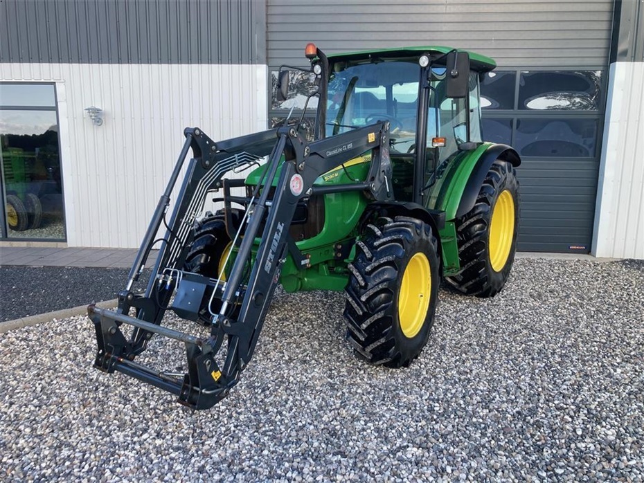 John Deere 5090 M krybegear og nyere Stoll frontlæsser - Traktorer - Traktorer 4 wd - 2