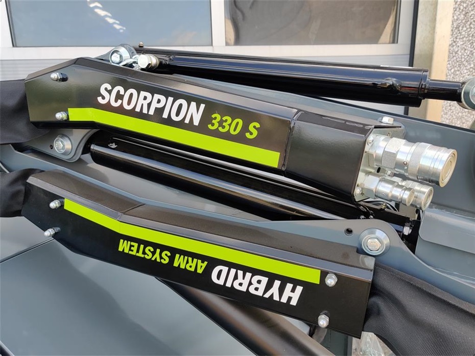 GreenTec Scorpion 330-4 S OVERGEMT TILBUD - MED SLAGLEKLIPPER - Klippere - Armklippere - 4