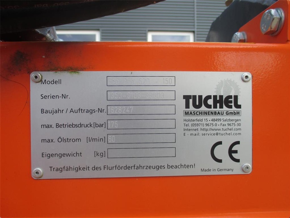Tuchel Eco 520-150 - Minilæsser tilbehør - Redskaber - 4