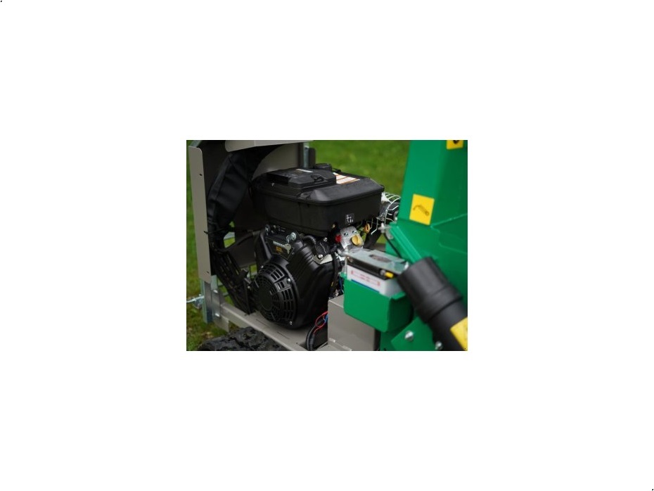 - - - 100 MX PRO Holzhäcksler mit Benzinmotor und Kettenfahrwerk - Flishugger - 7