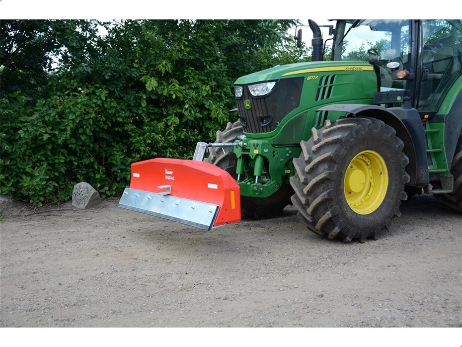 Suer 1250 kg med skrabe funktion GRATIS LEVERING - Traktor tilbehør - Vægte - 2