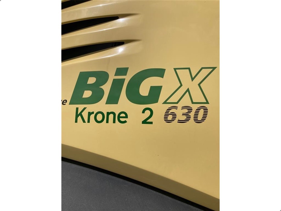 KRONE Big X 630 incl. 12rk majs bord og pick up - Høstmaskiner - Selvkørende finsnittere - 3