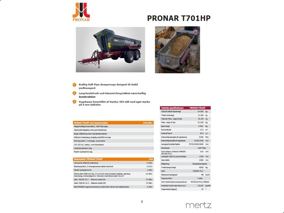 Pronar T-701 HP - Vogne - 11