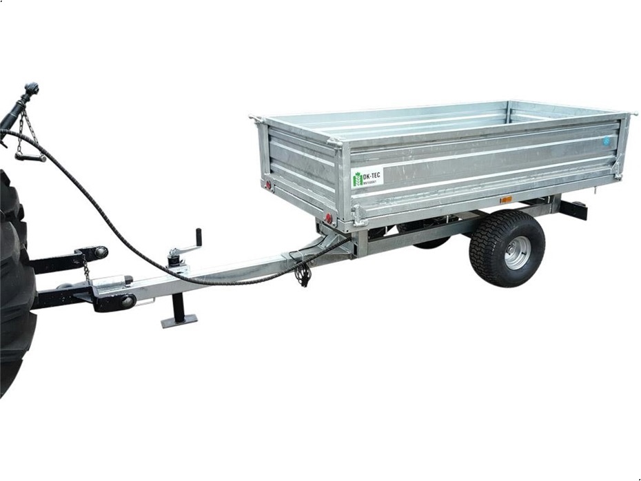 DK-TEC 1.5 tons galvaniseret trailer - Redskaber - Vogne - 2