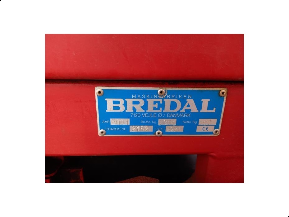 Bredal B2XL - Gødningsmaskiner - Liftophængte gødningsspredere - 6