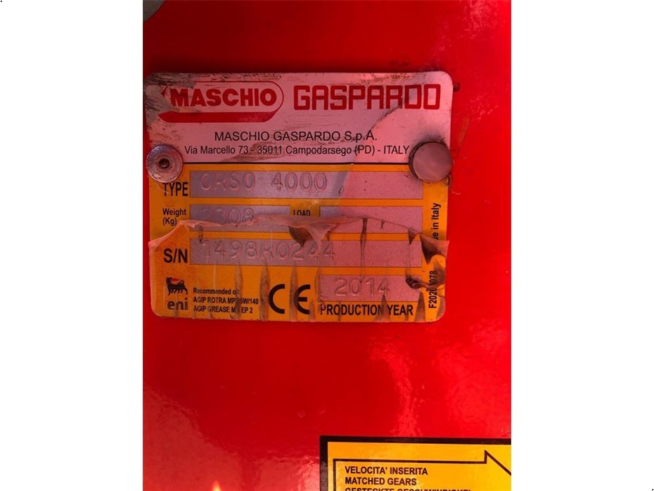 Maschio Gaspardo Alitalia 400 HE-VA Frøsåkasse - Såmaskiner - Kombinationssæt - 9