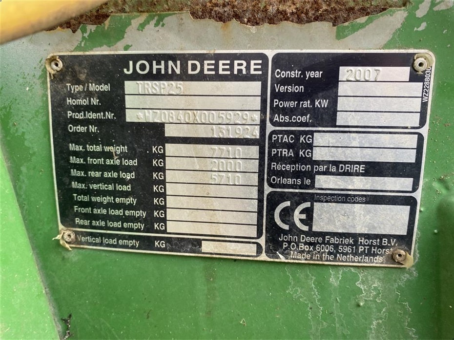 John Deere 840 I - Sprøjter - Trailersprøjter - 7