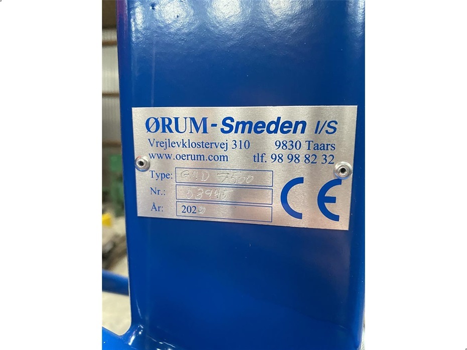 Ørum-smeden GMD-7500 GYLLEMIKSER - Gyllemaskiner - Gylleomrørere - 3