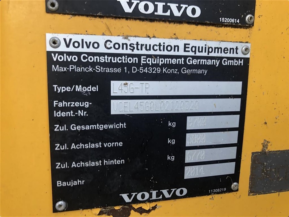 Volvo L 45 G - Læssemaskiner - Gummihjulslæssere - 6