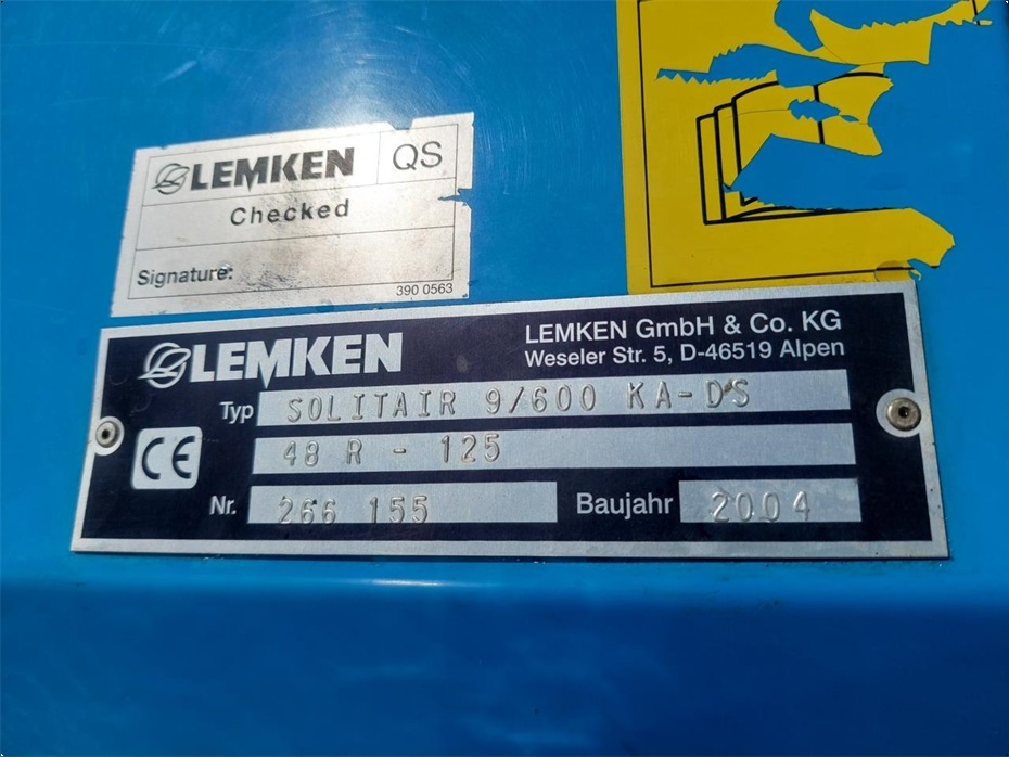 Lemken Solitair 9/600 / Zirkon 10/600 - Såmaskiner - Kombinationssæt - 13
