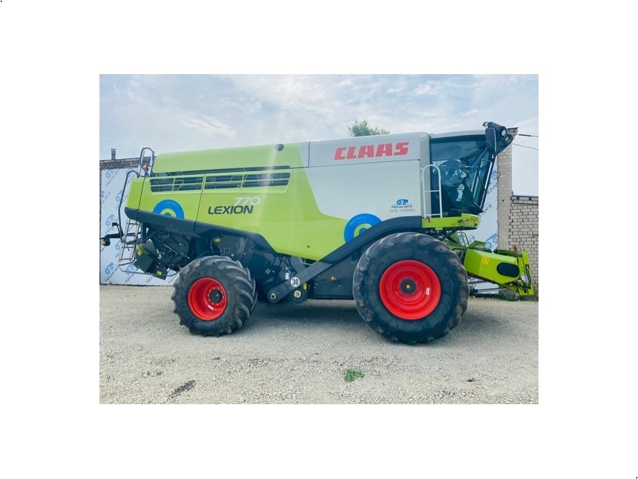 CLAAS LEXION 770 Incl. Vario V1050. Vi giver 100 timers reklamationsret i DK!!! CEMOS Auto Cleaning. CEMOS Auto Seperation. . Cruise Pilot. Telematics mm. - Høstmaskiner - Mejetærskere - 13