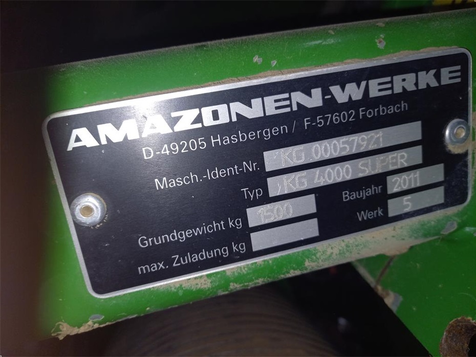 Amazone AD-P 4000 SUPER - Såmaskiner - Kombinationssæt - 12